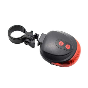 Open image in slideshow, MTB Road Rear Taillight Lamp - Cycling Night Riding
